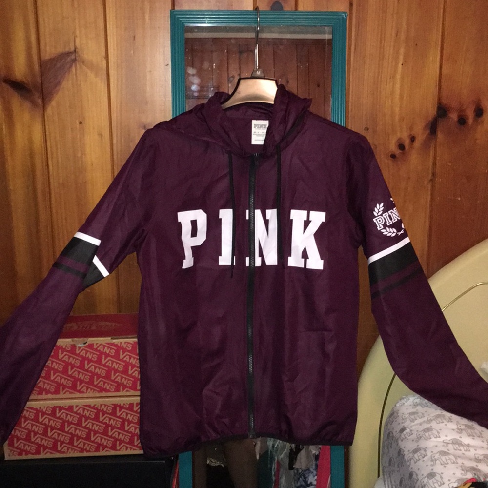 Pink anorak